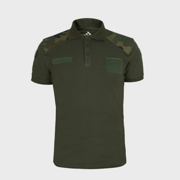 Koszulka Polo Wojskowa Dominator Olive / Pl. Camo