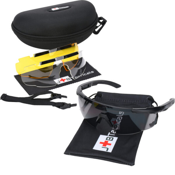 Okulary taktyczne JBTacticals JB-03 - Czarne