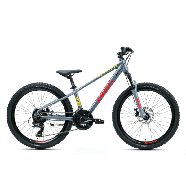 Rower Kands Master Koło-24" Rama-12" Grafitowo-Żółty Mat