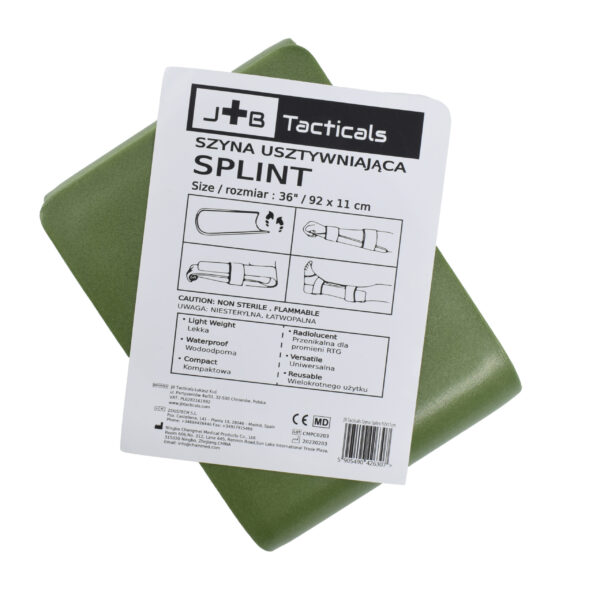 JB Tacticals Szyna usztywniająca typu Splint o rozmiarze 92×11 cm