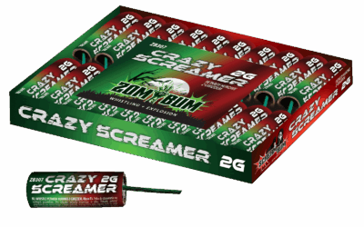 Crazy Screamer 2G ZB307 – Petarda z gwizdem i hukiem 1szt.